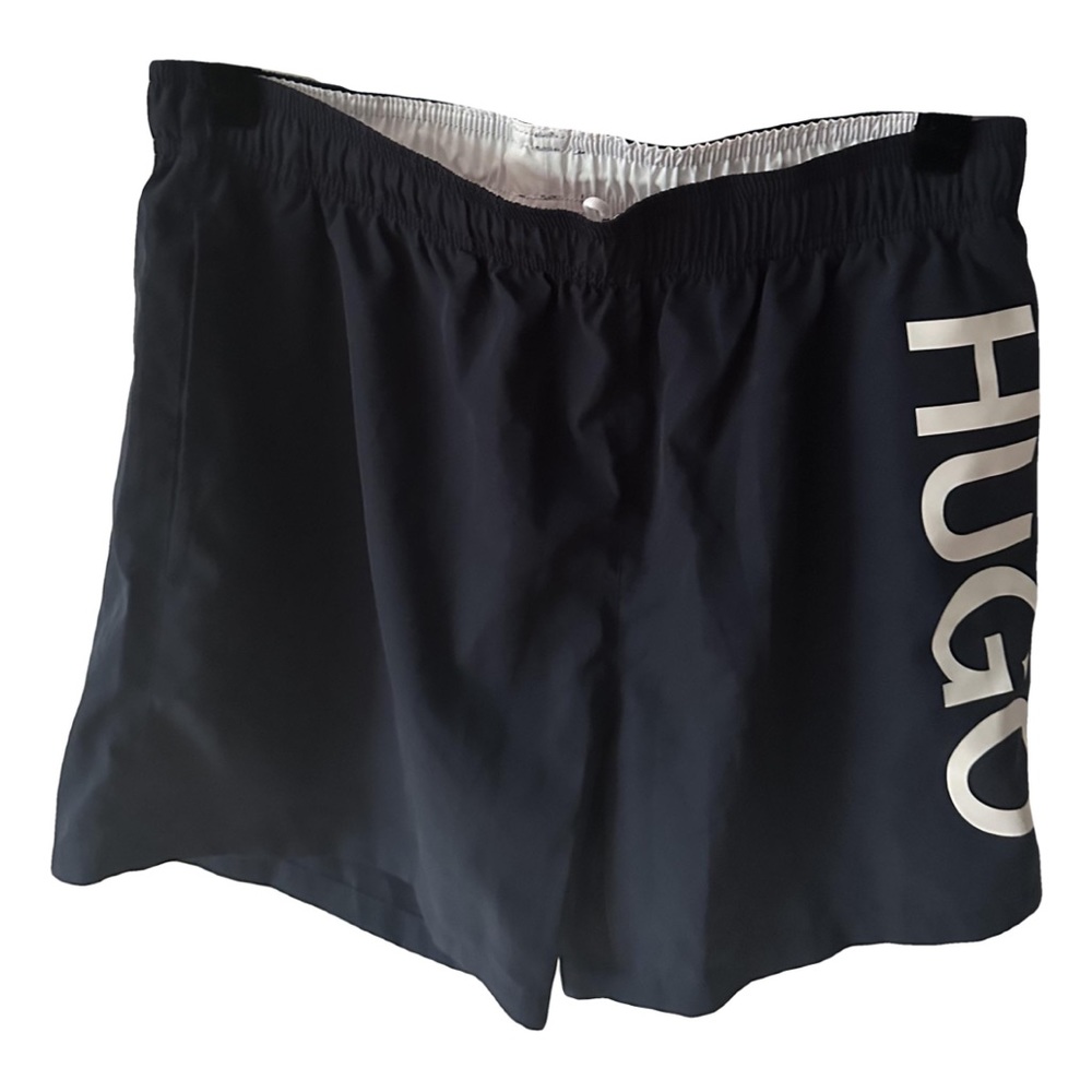 Hugo Boss Navy Swim Trunks